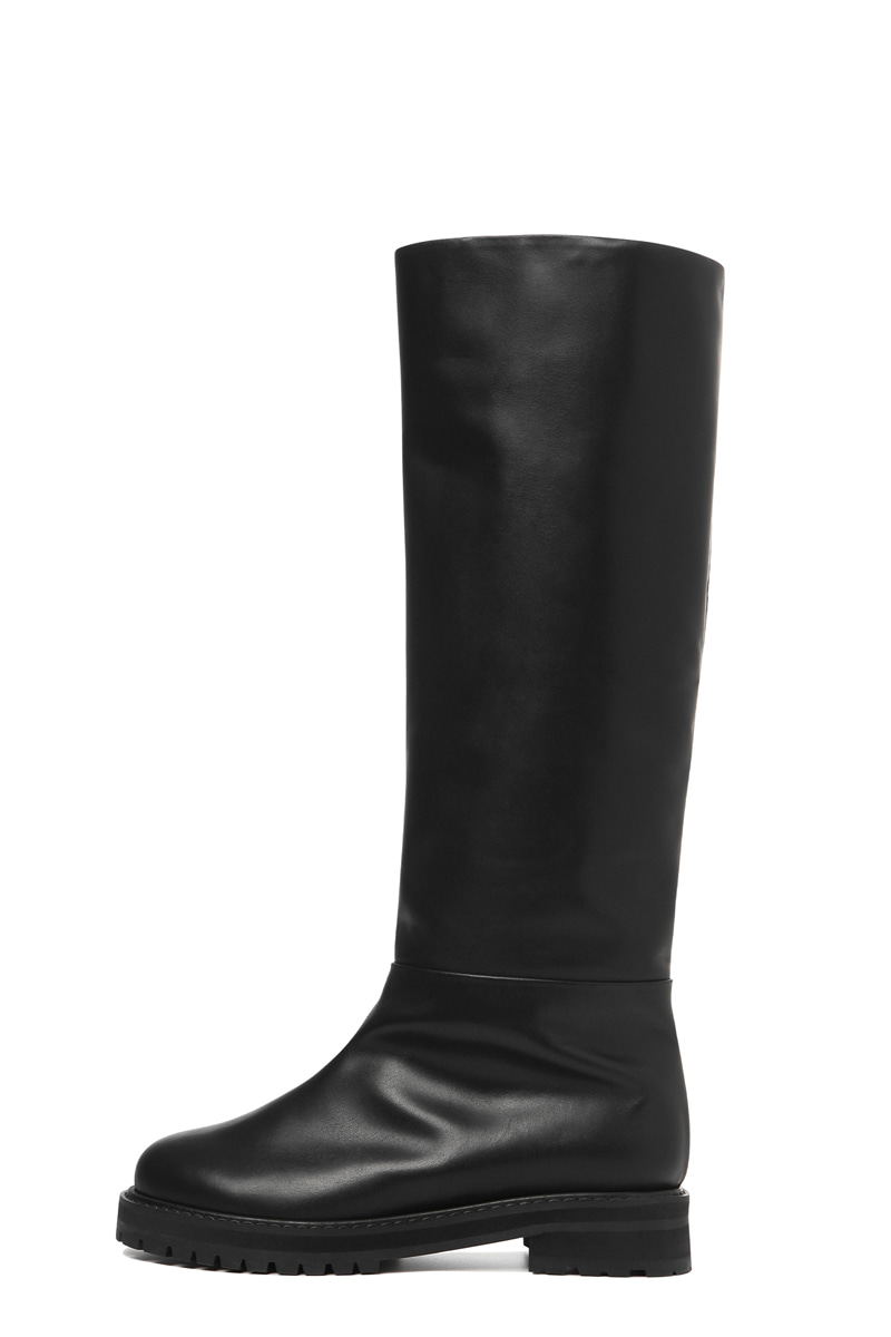 Rubber Long Boots / D21F05-BK