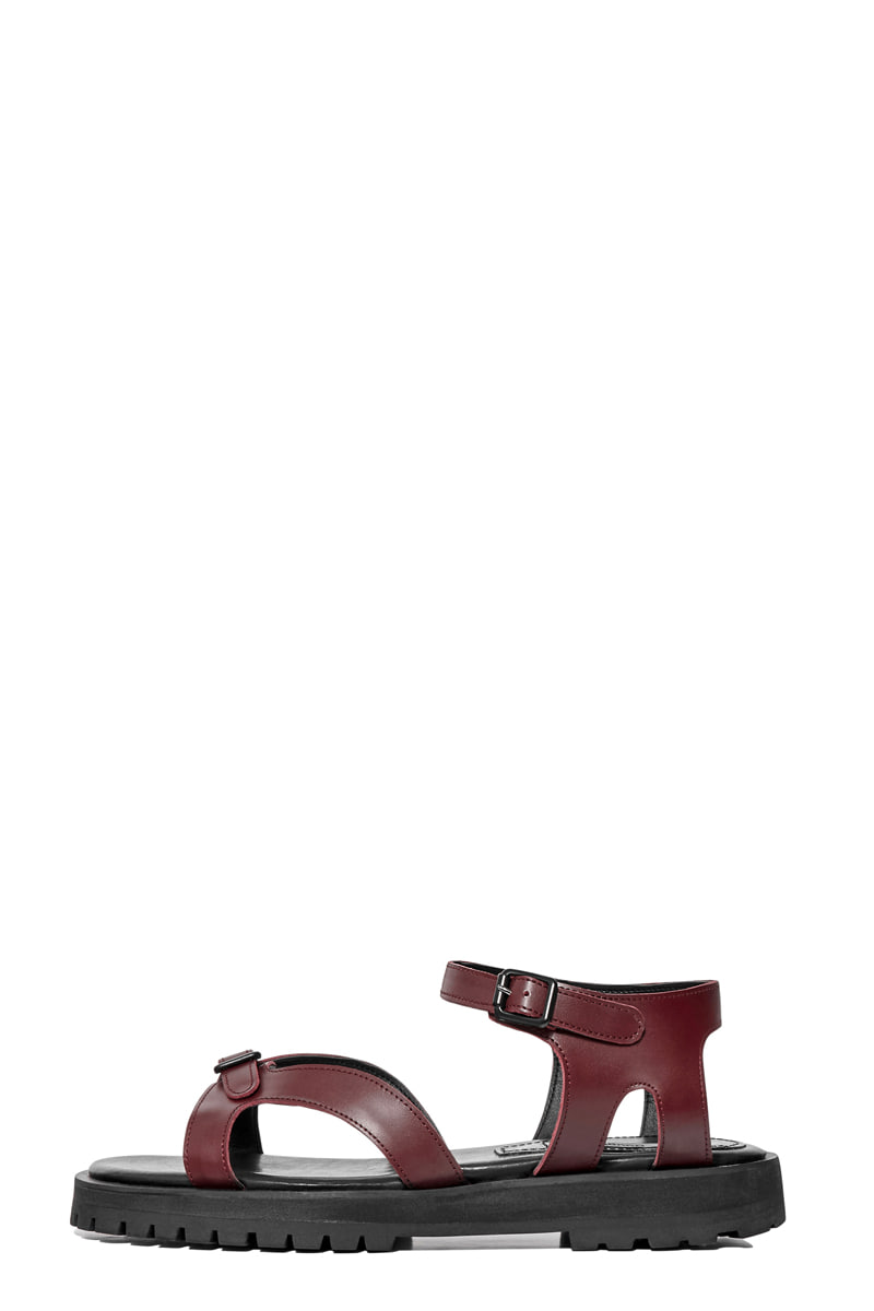 Buckle Strap Sandals / D22S03-WN