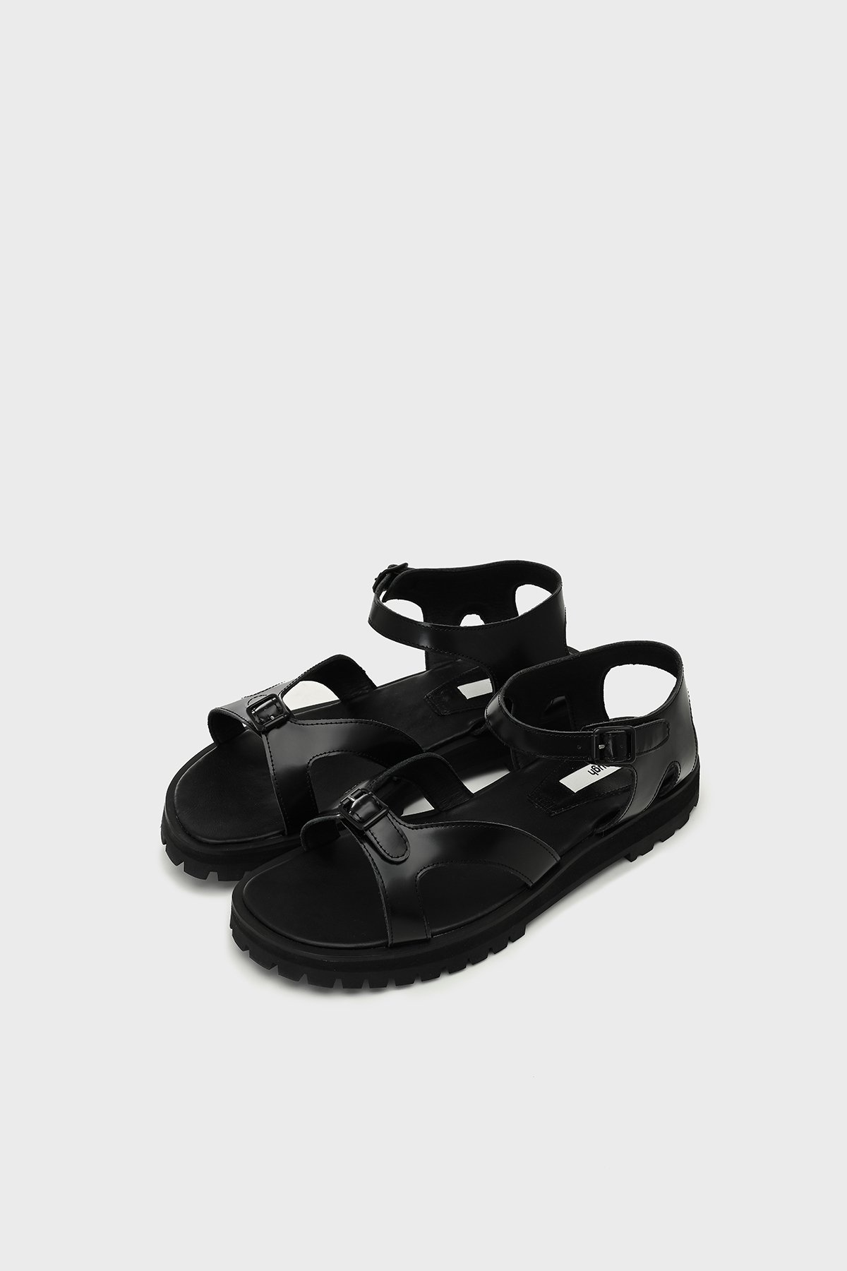 Buckle Strap Sandals_Box Leather